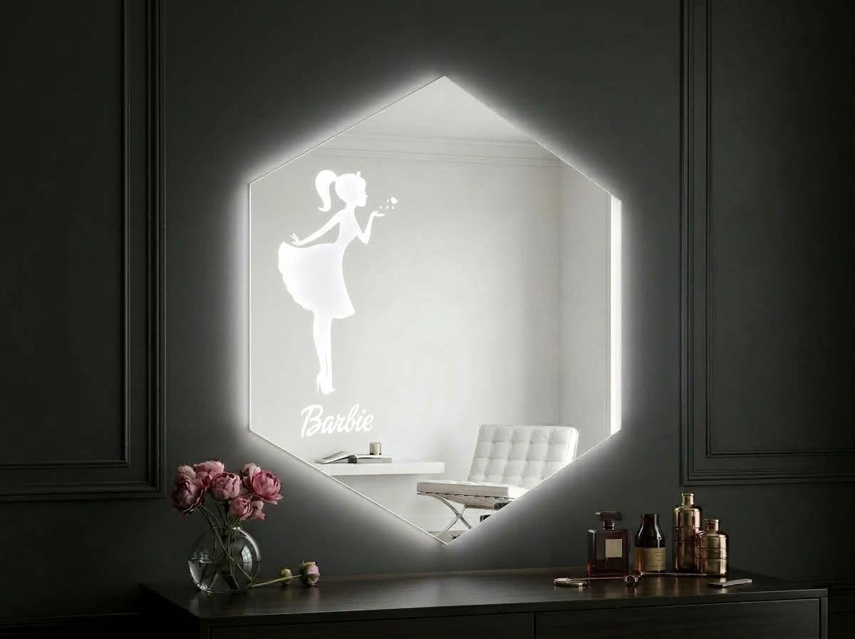 Stylish Mirror – Touch Sensor & Dimmable Lighting