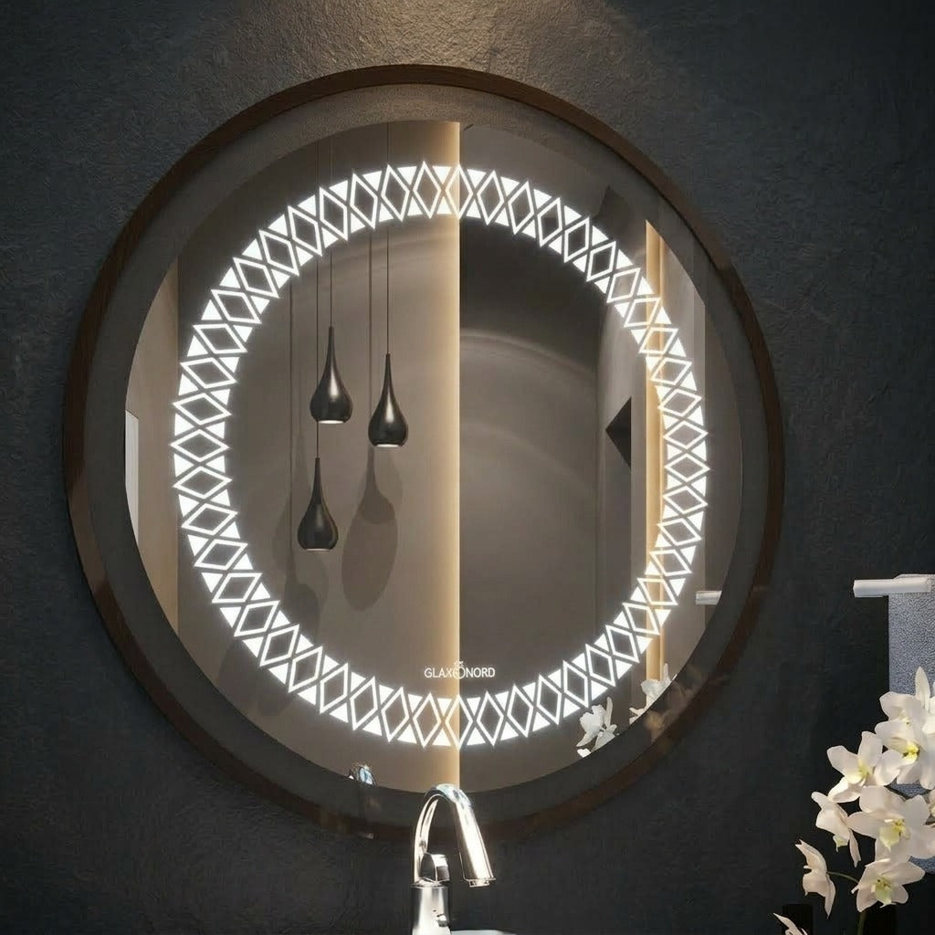 LED Mirror – Touch Sensor & Dimmable Lighting