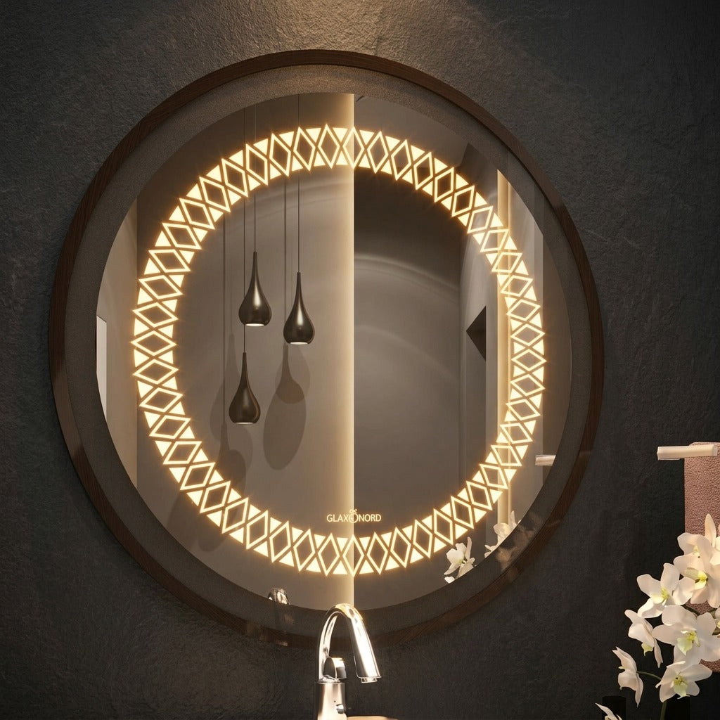 LED Mirror – Touch Sensor & Dimmable Lighting