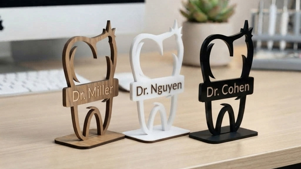 Personalized Doctor Name Stand