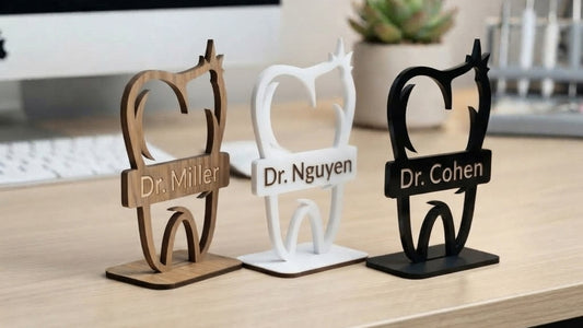Personalized Doctor Name Stand