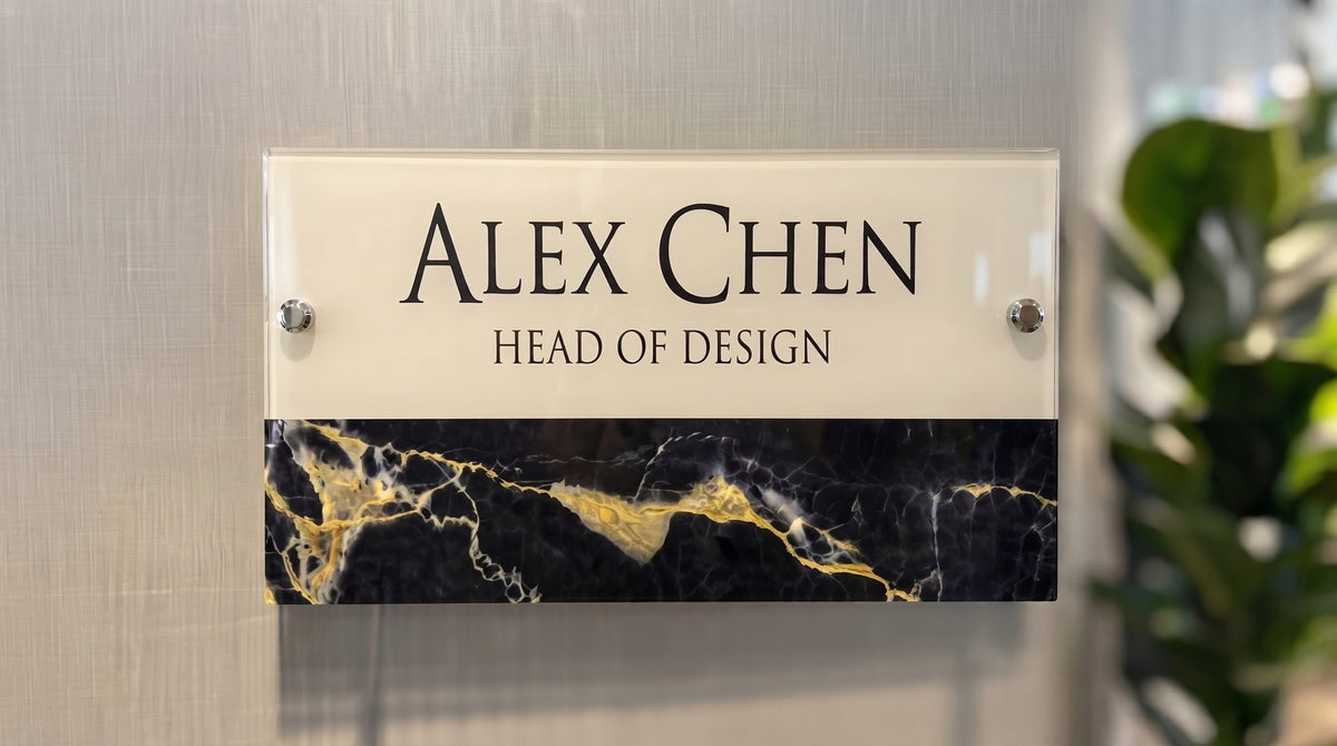 Custom Nameplate | Personalized Door Sign