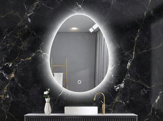 Modern Touch LED Mirror – Dimmable Single & Double Light | IQ Homes