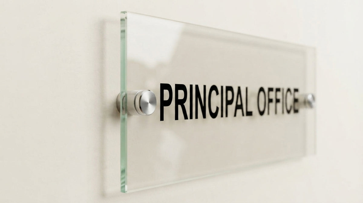 Personalized Custom Nameplate | Modern Door Sign