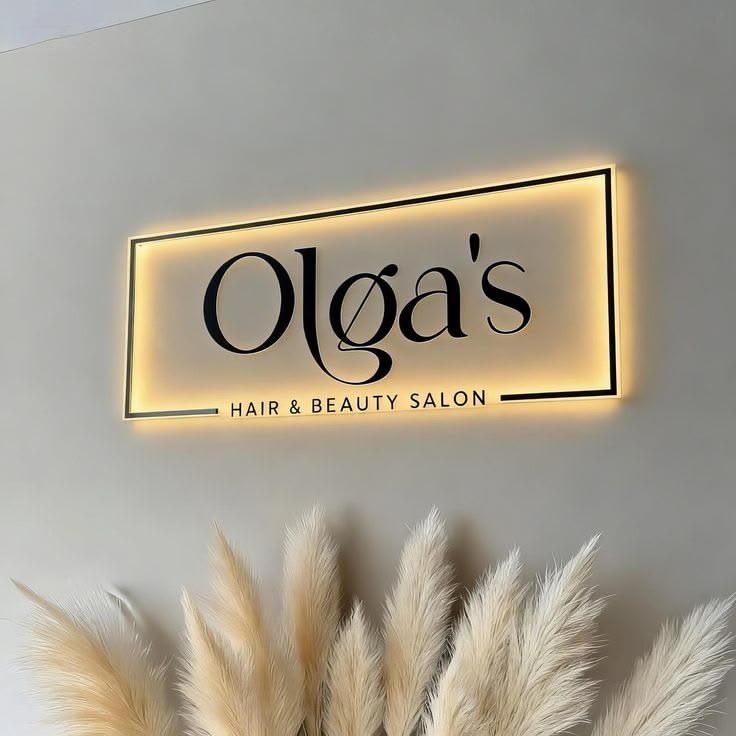 Elegant Custom Nameplate | Personalized Home Sign
