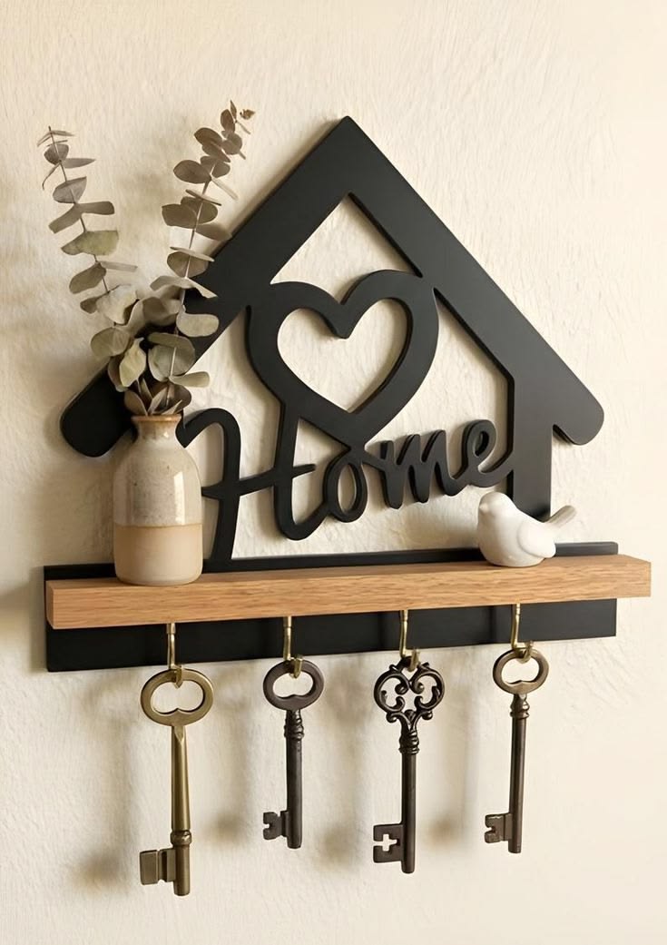 Contemporary Acrylic Wall Decor Accent
