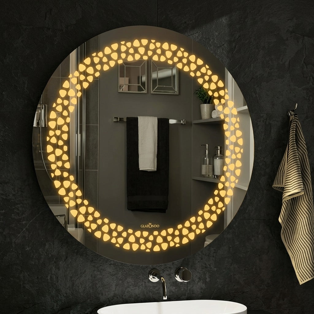 Round LED Wall Mirror -Smart & Stylish Premium