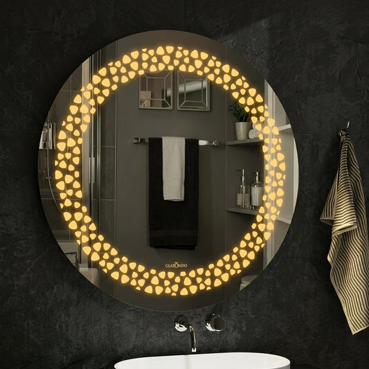 Round LED Wall Mirror -Smart & Stylish Premium