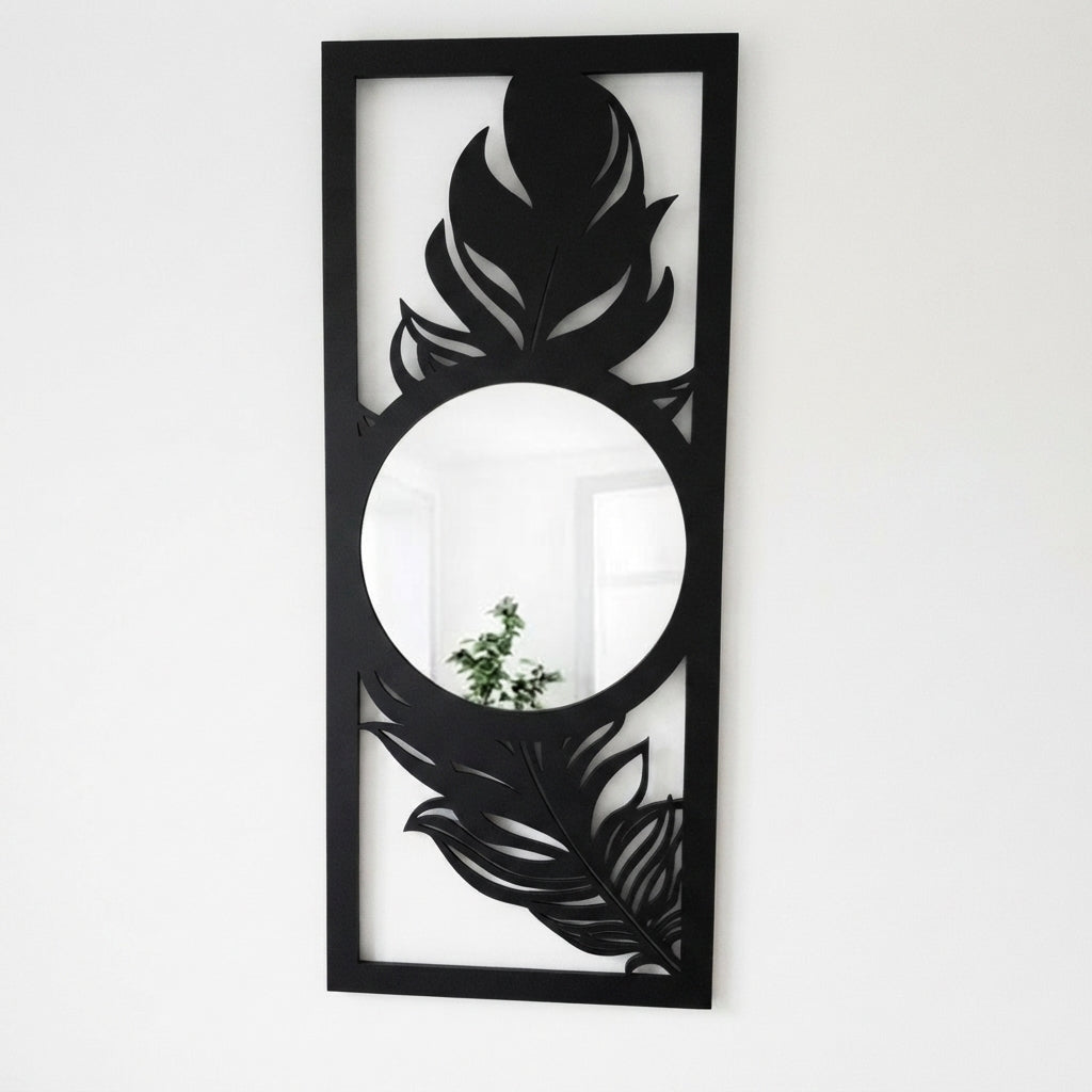 Elegant Vertical Acrylic Wall Decor