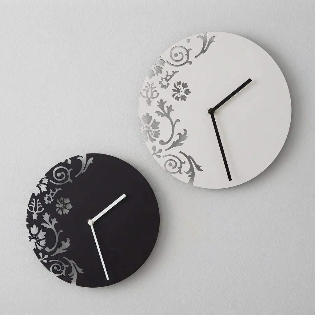 Modern Acrylic Timepieces For Stylish Interiors