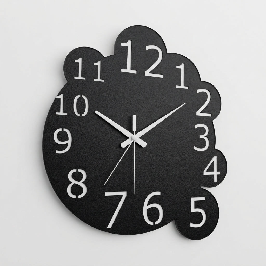 Modern Acrylic Decorative Wall Clock – Elegant Timepiece for Home
