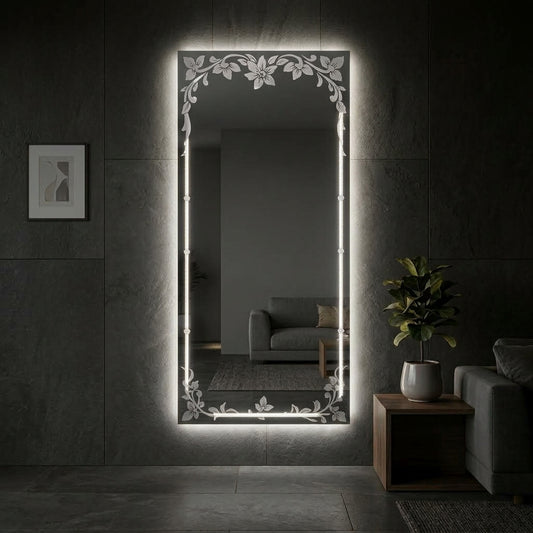 Stylish Square LED Mirror Premium Edition