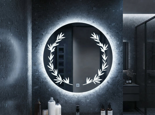 Dimmable Touch Sensor Mirror – Single & Double Light Options