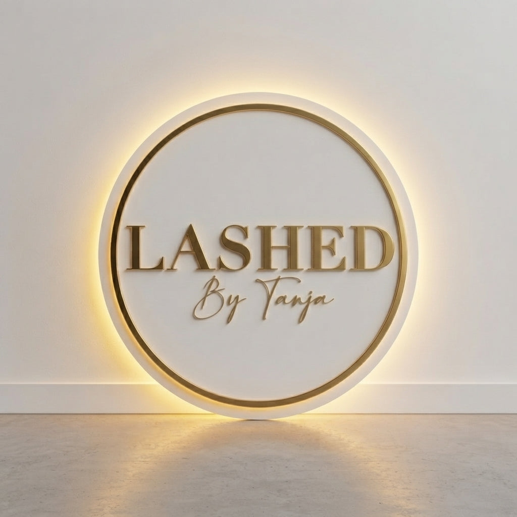 Custom Acrylic Business Logo Sign | With LED & Without LED