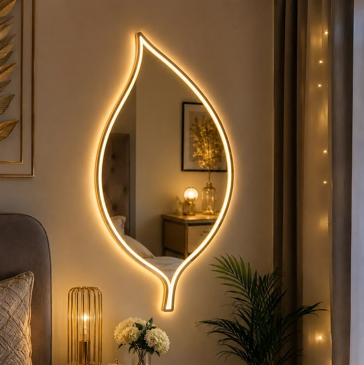 Designer LED Mirror – Stylish Lighting for Modern Spaces