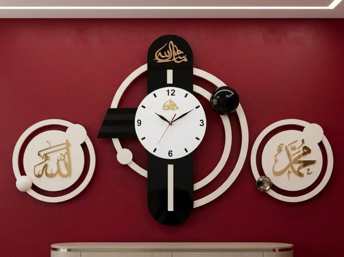 Premium Wall Clock – Contemporary Decor for a Refined Interior