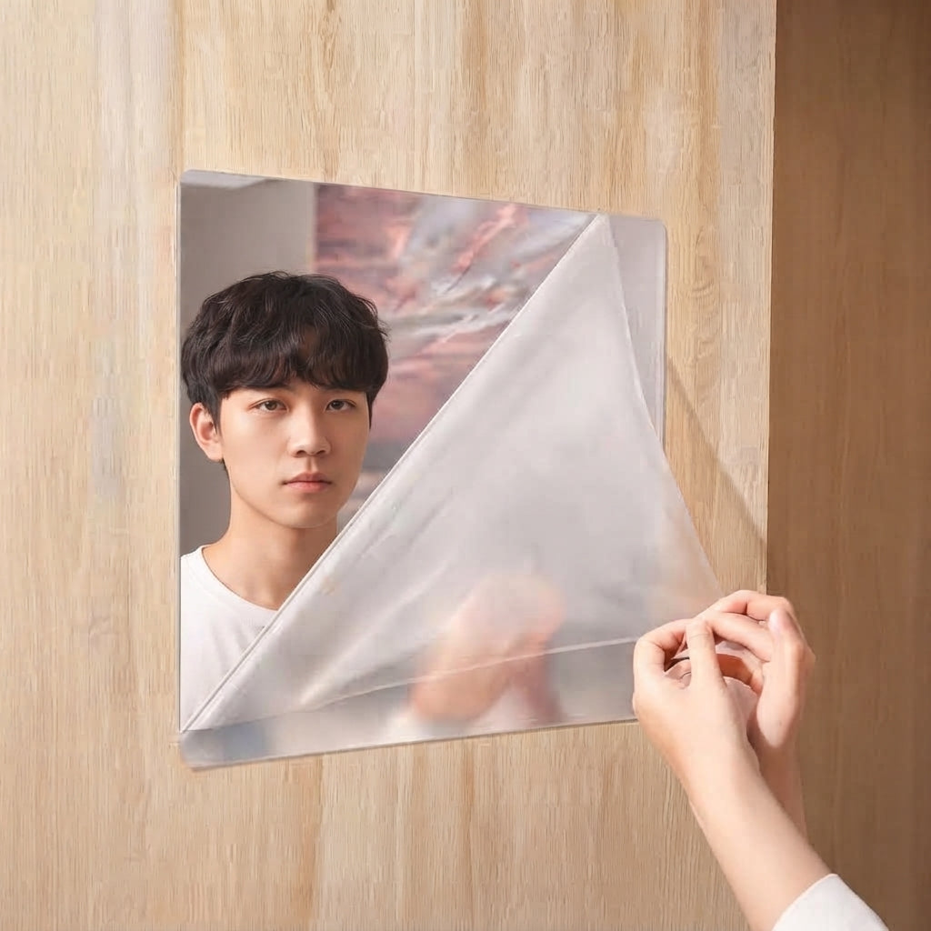 Self Adhesive Un-Breakable Imported Acrylic Mirror