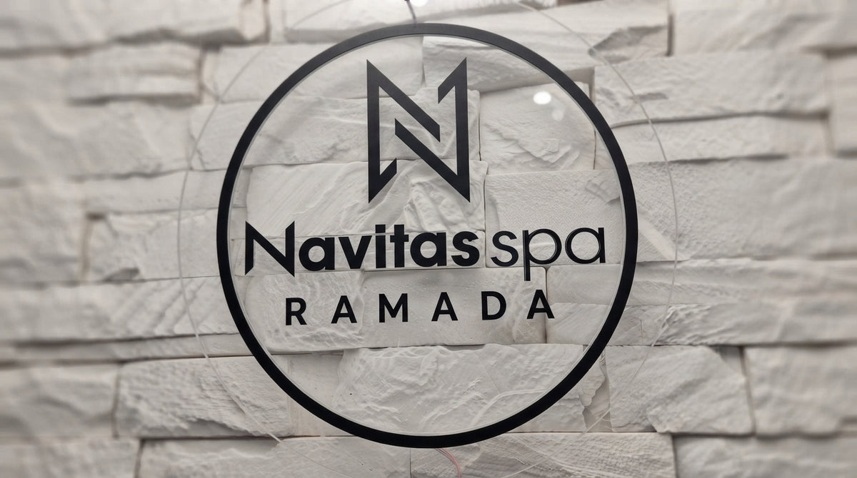 Custom Acrylic Business Logo Sign | With LED & Without LED