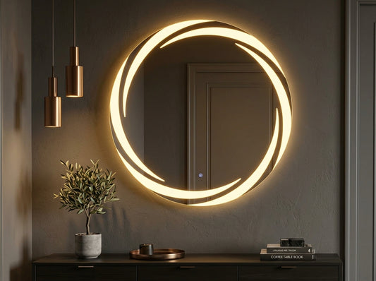 ✨  LED Wall Mirror – Smart & Stylish ✨