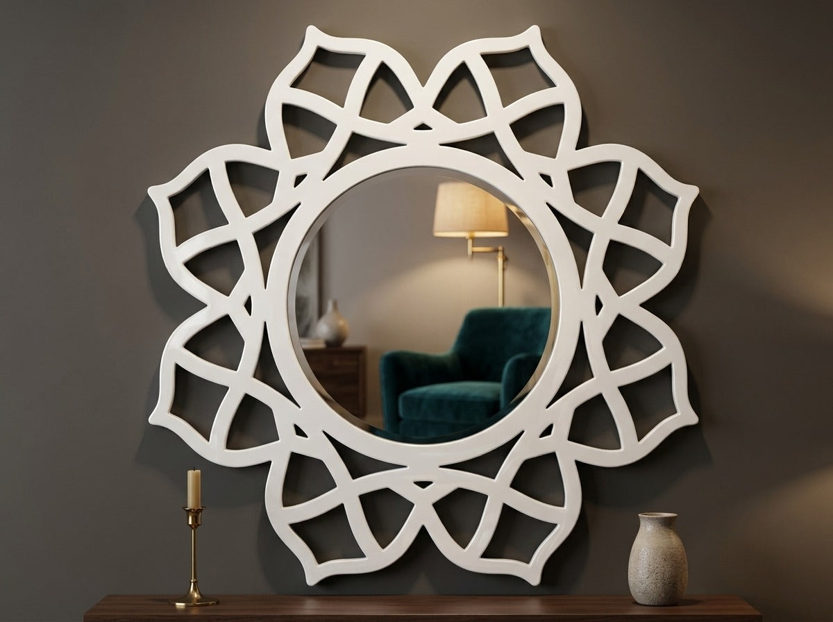Elegant Designer Mirror – Luxury Décor for Modern Interiors