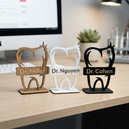 Personalized Doctor Name Stand