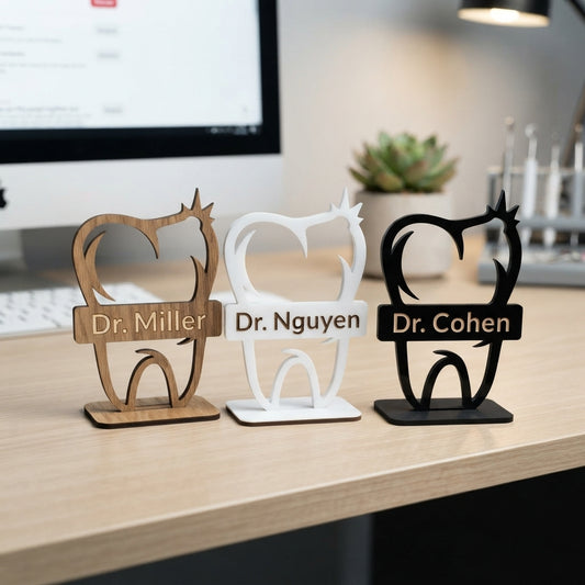 Personalized Doctor Name Stand