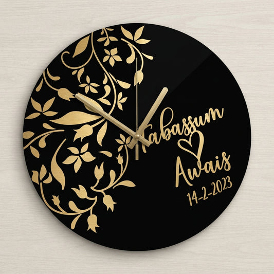 Stylish Acrylic Wall Clock Creations For Beautiful Interiors