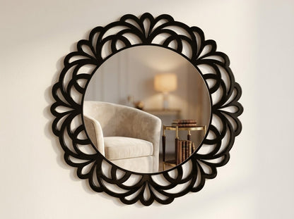 Royal Designer Mirror – Statement Décor for Elegant Spaces