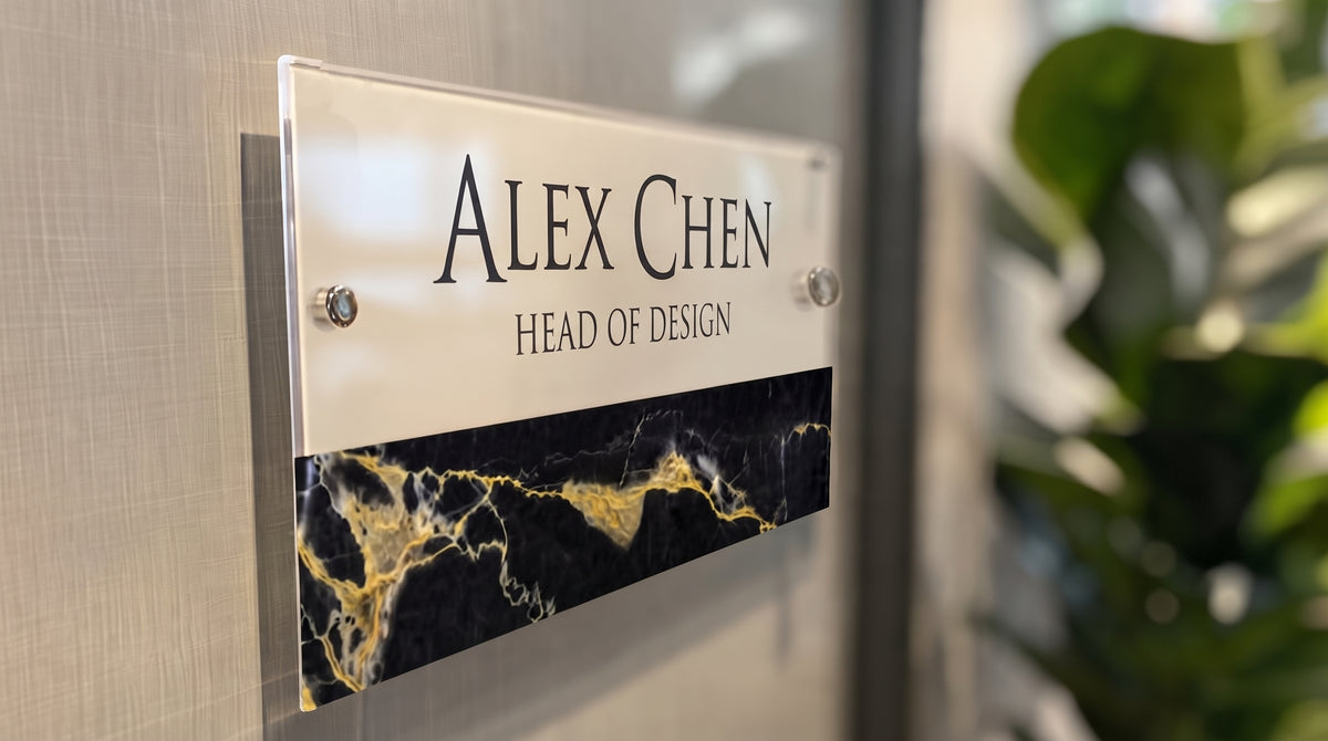 Custom Nameplate | Personalized Door Sign