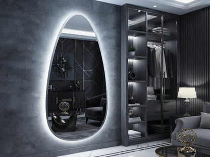 Elegant Smart LED Mirror – Touch Sensor & Dimmable Lighting | IQ Homes