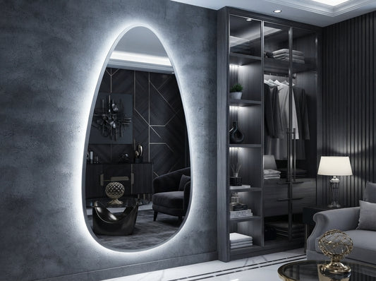 Elegant Smart LED Mirror – Touch Sensor & Dimmable Lighting | IQ Homes