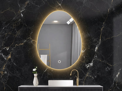 Modern Touch LED Mirror – Dimmable Single & Double Light | IQ Homes