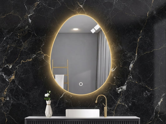 Modern Touch LED Mirror – Dimmable Single & Double Light | IQ Homes