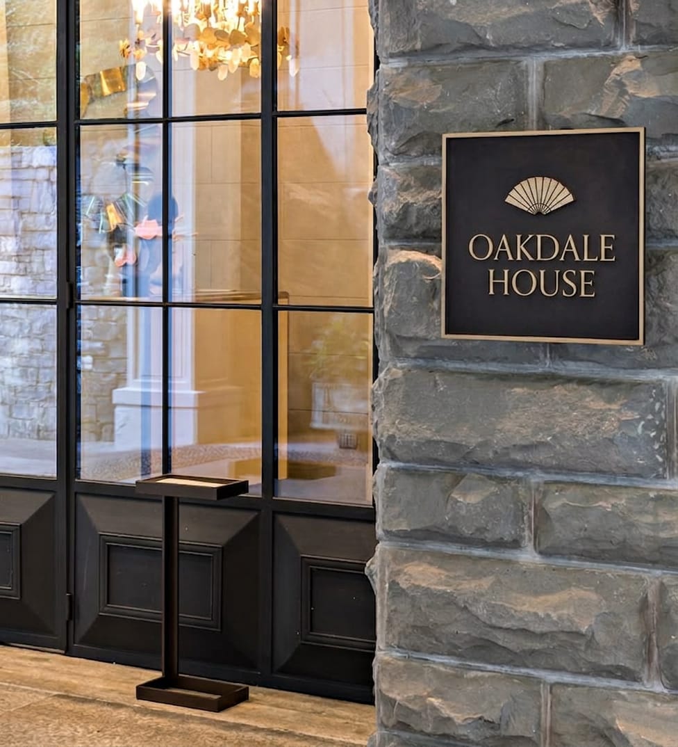 Modern Custom Nameplate | Personalized Door Sign