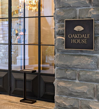 Modern Custom Nameplate | Personalized Door Sign