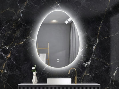 Modern Touch LED Mirror – Dimmable Single & Double Light | IQ Homes