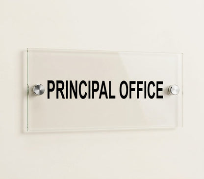 Personalized Custom Nameplate | Modern Door Sign