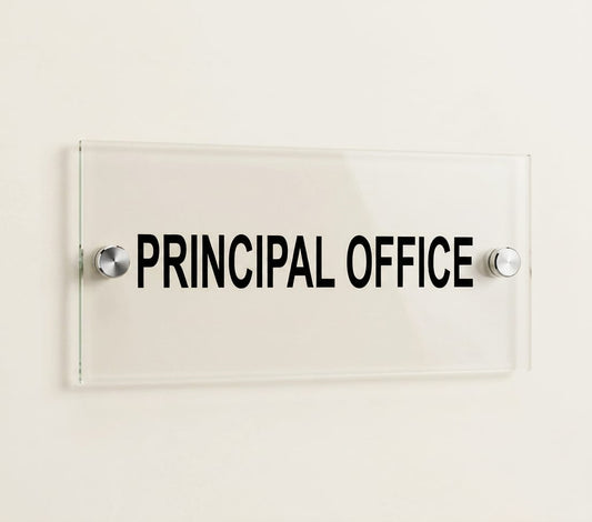 Personalized Custom Nameplate | Modern Door Sign
