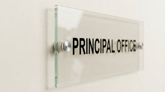 Personalized Custom Nameplate | Modern Door Sign