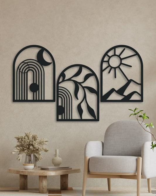 Contemporary Acrylic Wall Clock Decor