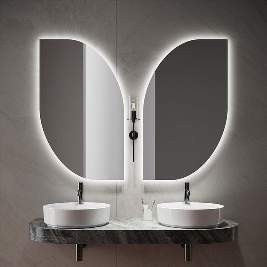 Premium Illuminated LED Mirror with Smart Touch Sensor