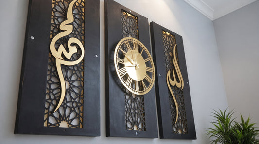 Statement Calligraphy Wall Art for Large Spaces