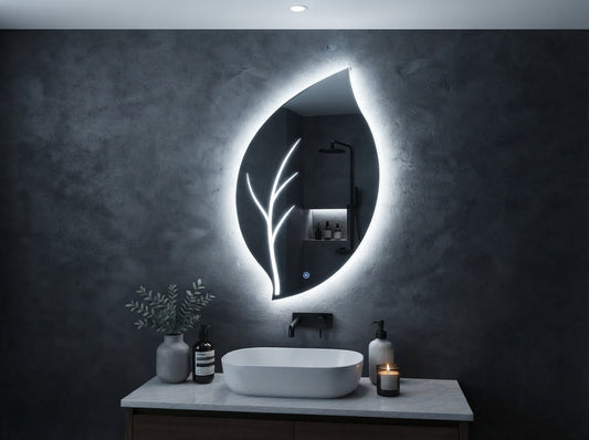 Smart Touch Dimmable LED Mirror – Single & Double Light | IQ Homes
