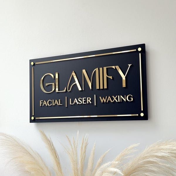 Premium Custom Nameplate | Personalized Home Sign