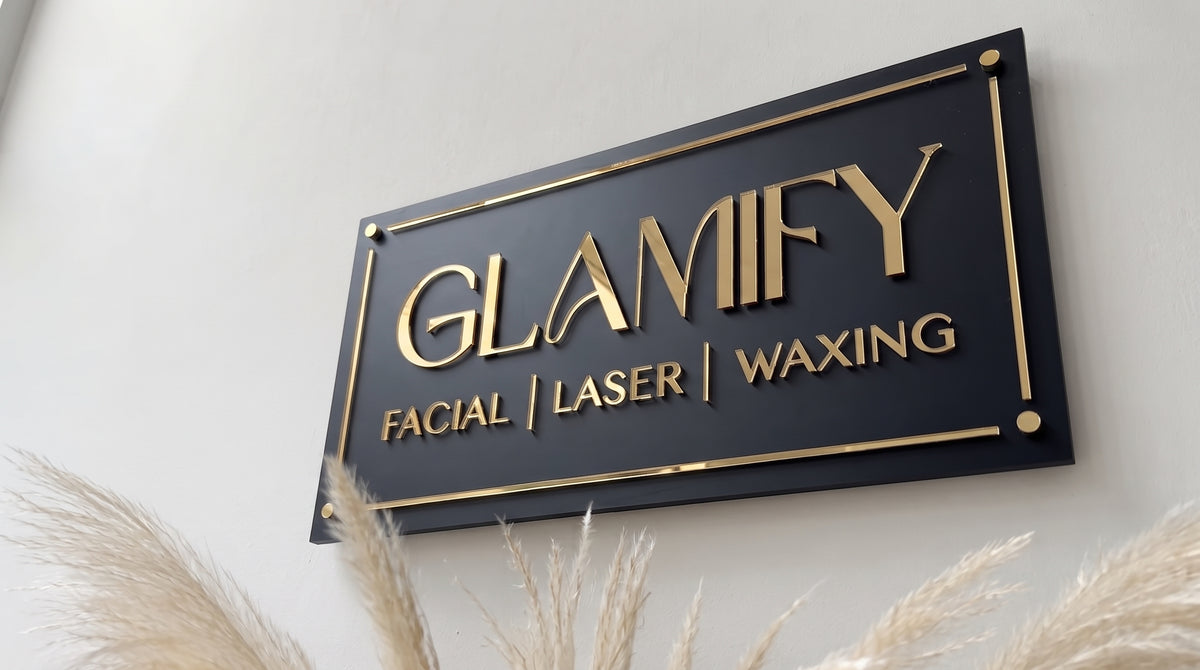 Premium Custom Nameplate | Personalized Home Sign
