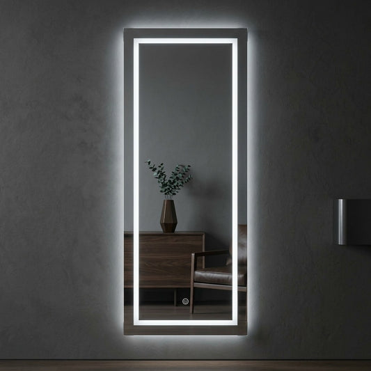 Modern & Stylish LED Mirror with Touch Sensor