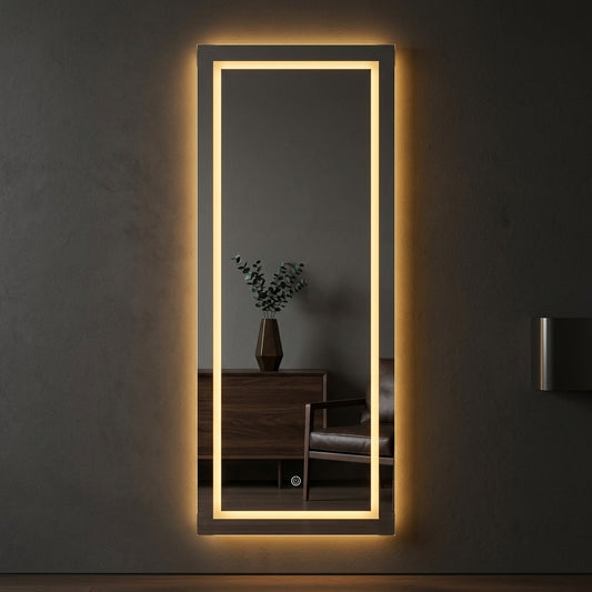 Modern & Stylish LED Mirror with Touch Sensor