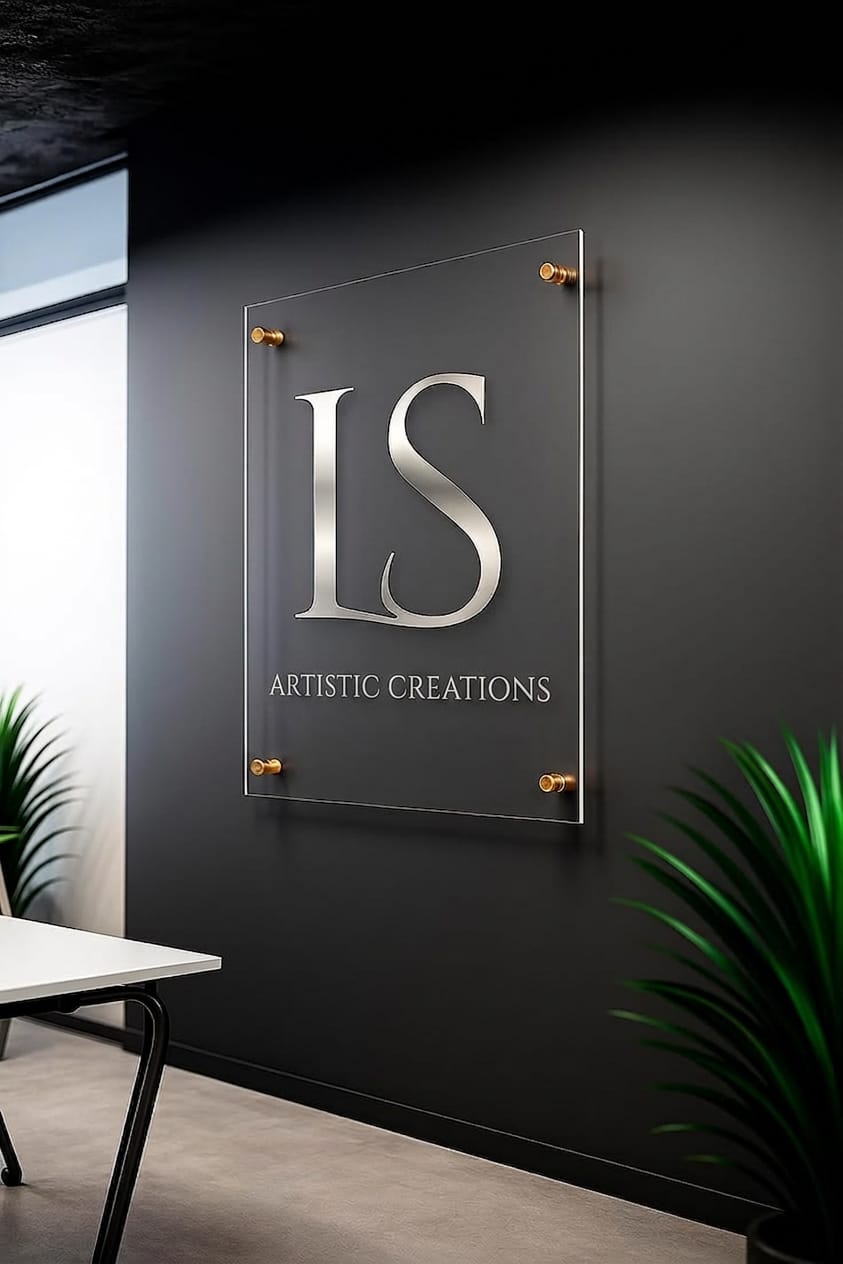 Premium Custom Nameplate | Personalized Home Entrance Sign