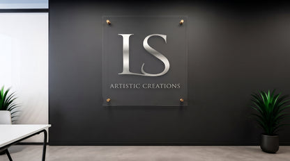 Premium Custom Nameplate | Personalized Home Entrance Sign