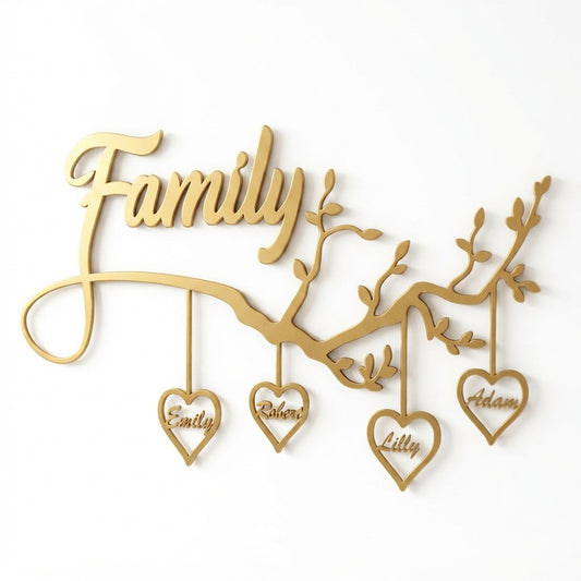 Elegant Acrylic Decorative Wall Art